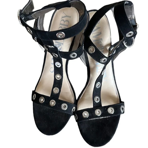Sam and Libby strappy rivet back heels. - Picture 2 of 3